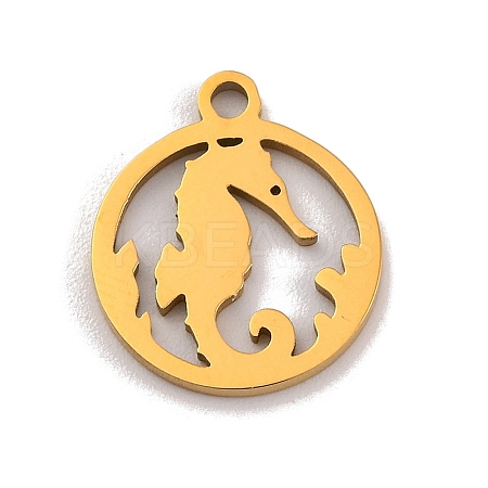 201 Stainless Steel Charms LS-STAS-U016-06G-02-1