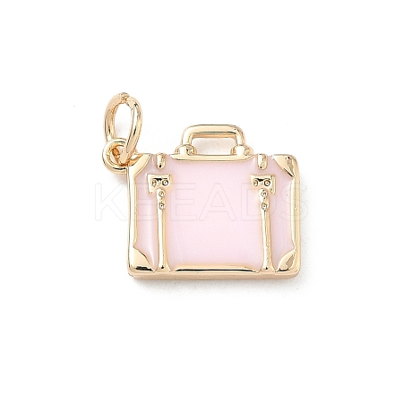 304 Stainless Steel Enamel Charms STAS-A131-03A-G-1