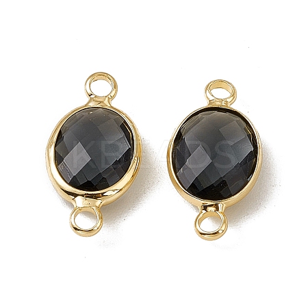 Transparent K9 Glass Connector Charms GLAA-A005-10G-05-1