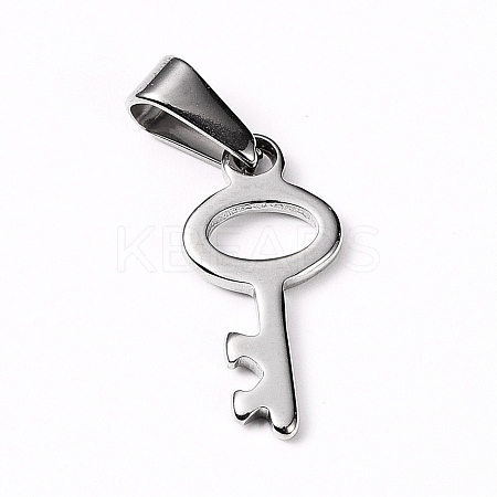 Non-Tarnish 304 Stainless Steel Pendants LS-STAS-I127-055P-1