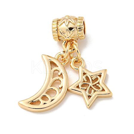 Brass Pendants KK-K378-29G-1