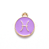 Alloy Enamel Pendants LS-X-ENAM-S124-01A-01H-2