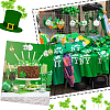 Saint Patrick's Day Theme Plastic & Polyester Ball Pendant Decorations AJEW-WH0299-34-7
