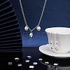 160Pcs 2 Style 304 Stainless Steel Charms STAS-UN0026-85-3