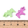 Spray Painted Alloy Pendants PALLOY-N181-28-3