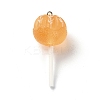 Translucent Resin Imitation Food Pendants RESI-R435-02A-1