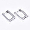Tarnish Resistant 304 Stainless Steel Huggie Hoop Earrings LS-EJEW-N016-005-2