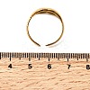 304 Stainless Steel Lip Cuff Rings for Women RJEW-Z110-01G-5