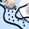 Black Stone Beads Strands X-G-I087-6mm-6