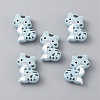 Cat Silicone Beads SIL-WH0002-86C-1