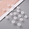 Transparent Acrylic Beads Caps PL543-1-7