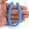 Handmade Polymer Clay Beads Strands X-CLAY-N008-83-6