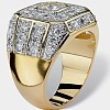 Alloy with Crystal Rhinestone Finger Rings for Men FS-WGD5024-02-2