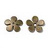 Tibetan Style Alloy Bead Caps MLF10402Y-NF-2