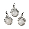 Natural Quartz Crystal Pendants G-P498-01P-04-1