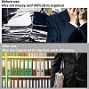 Carbon Steel 6 Ring & 4 Ring Loose Leaf Book Binder Hinged Clamp FIND-NB0002-38-6