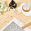10Pcs 2 Styles Polymer Clay & Crystal Beads Cup Chain AJEW-CN0004-16-3