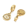 Real 18K Gold Plated 304 Stainless Steel Dangle Earrings EJEW-L283-056G-03-2