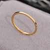 Stainless Steel Plain Band Rings FS-WG0150B-07-1