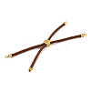 Nylon Cords Bracelet Makings Fit for Connector Charms AJEW-P116-01G-20-2