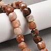 Natural Plum Blossom Jasper Beads Strands G-H078-C31-01-2