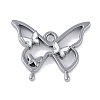 Rack Plating Alloy Enamel Pendants PALLOY-F018-15B-01-1
