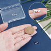 4Pcs 2 Styles 925 Sterling Silver Pendants STER-ME0001-30-3