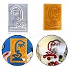 Abstract Art Human Face Display Decoration DIY Silicone Molds LS-SIMO-C011-02-1