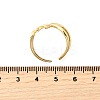 Brass Cuff Rings for Women RJEW-F184-08B-G-5