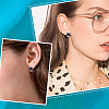 40Pcs 2 Size 304 Stainless Steel Clip-on Earring Findings STAS-UN0040-61-7