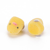 Flocky Plastic Beads KY-Q056-002-3