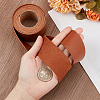 2M PVC Imitation Leather Ribbons SRIB-WH0011-126C-04-3