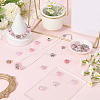 Alloy Rhinestone/Resin European Beads MPDL-SC0001-11A-3