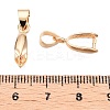 Brass Pinch Bails KK-T034-01C-KCG-3