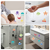 20Pcs 8 Style Ocean Animals PEVA Bathtub Non-Slip Stickers AJEW-WH0248-499-6