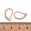 304 Stainless Steel Leverback Earring Findings STAS-K233-04RG-3