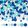 215Pcs 80G ABS Plastic Imitation Pearl Beads KY-HY0001-19C-1