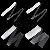 4Rolls 4 Styles Resin Fiber Netting for Garment Accessories DIY-NB0013-75-2