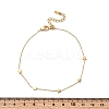 304 Stainless Steel Star Link Bracelets for Women BJEW-K237-20G-5