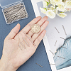 120Pcs 4 Size 304 Stainless Steel Pendants STAS-UN0021-85P-2