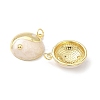 Brass Enamel Pendants KK-B141-11G-2