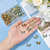 36Pcs 3 Colors Alloy Enamel Beads FIND-CA0009-29-3