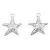 Non-Tarnish 201 Stainless Steel Pendants STAS-N098-230P-3
