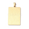 201 Stainless Steel Pendant LS-STAS-B033-01G-06-2