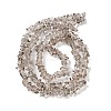 Spray Painted Transparent Glass Beads Strands GLAA-P060-01B-05-2