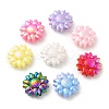 UV Plating Opaque Acrylic Beads SACR-L005-01-1