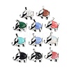 Natural & Synthetic Mixed Stone Pendants G-G112-01P-B-1