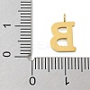 Ion Plating(IP) 304 Stainless Steel Micro Pave Cubic Zirconia Pendants STAS-Z107-03G-02-3