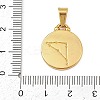 Ocean Theme 304 Stainless Steel Pendants STAS-K315-01E-G-3