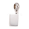 304 Stainless Steel European Dangle Charms STAS-I192-26-01-3